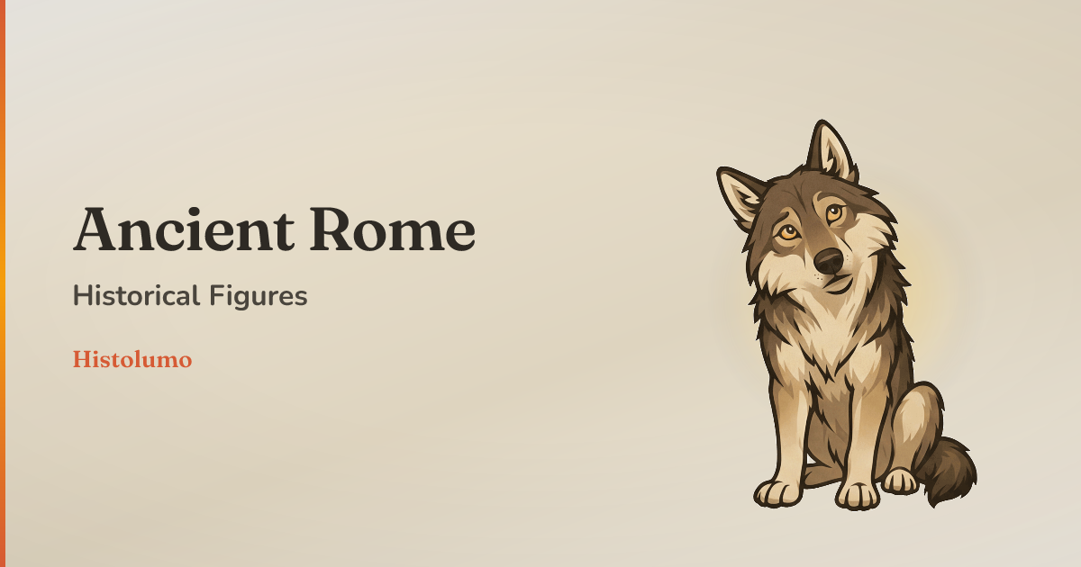 Ancient Rome Historical Figures - Meet the Characters | Histolumo ...