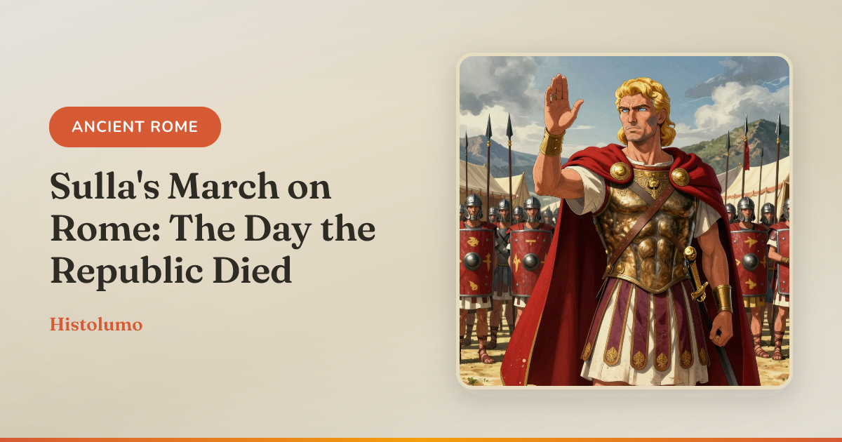 Sulla's March on Rome: The Day the Republic Died | Histolumo History App